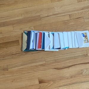 35 Christmas/ holiday cards & envelopes